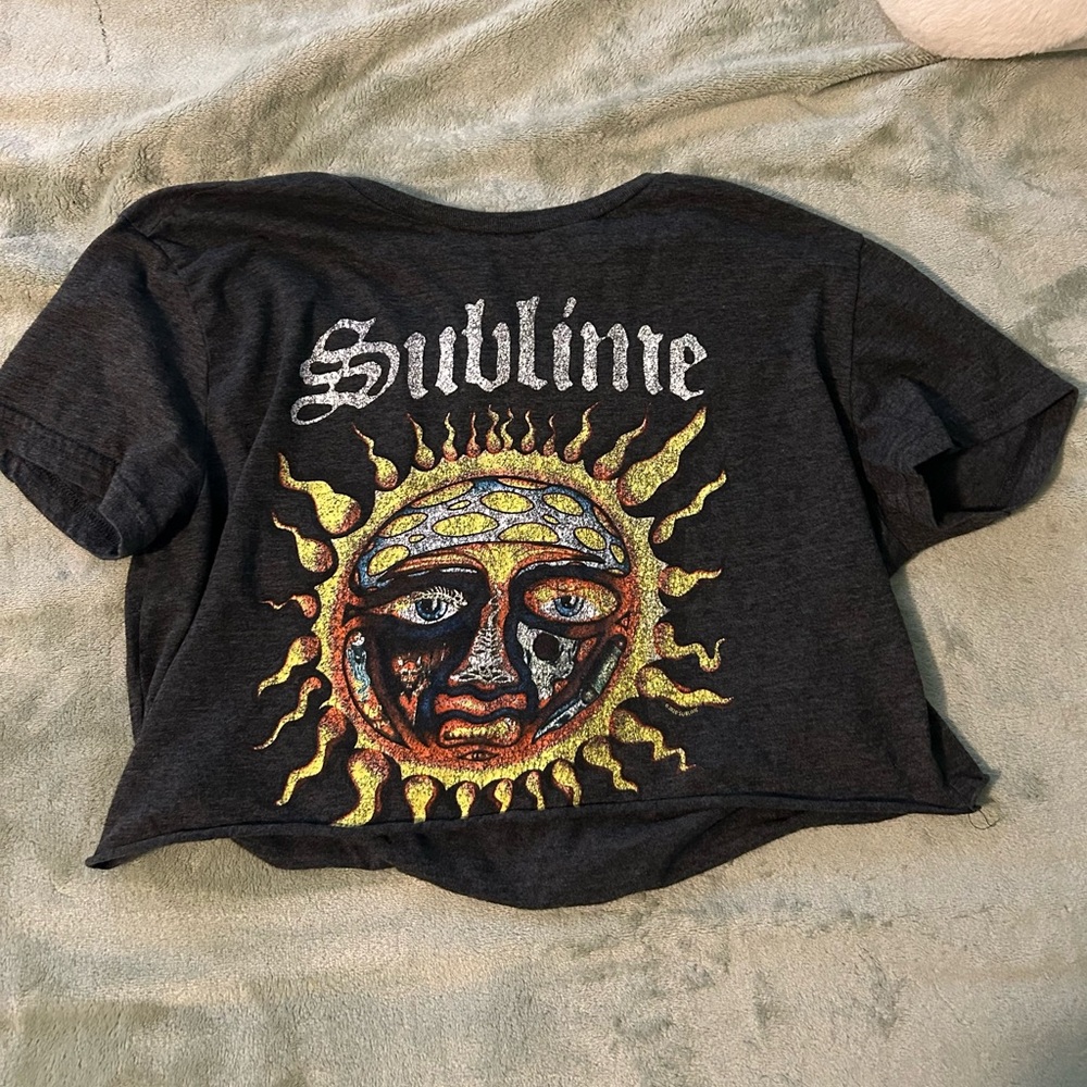 Sublime crop top